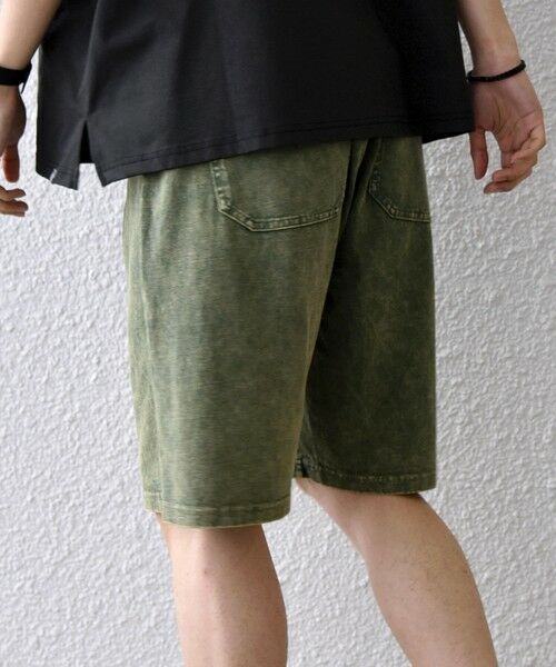 SHIPS / シップス ショート・ハーフ・半端丈パンツ | 【SHIPS any別注】ONEITA: ケミカルウォッシュ イージー ショーツ(セットアップ対応)◆ | 詳細28