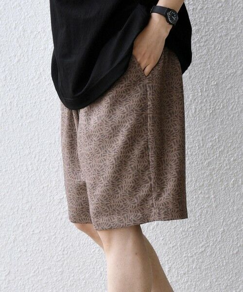 SHIPS / シップス ショート・ハーフ・半端丈パンツ | SHIPS any:〈UVカット〉FUTURE LINEN CANVAS リネンライク イージー ショーツ◆ | 詳細4