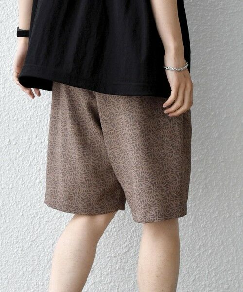 SHIPS / シップス ショート・ハーフ・半端丈パンツ | SHIPS any:〈UVカット〉FUTURE LINEN CANVAS リネンライク イージー ショーツ◆ | 詳細5