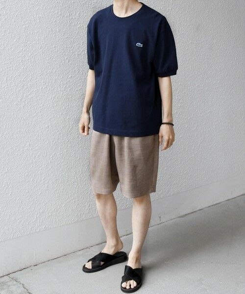 SHIPS / シップス ショート・ハーフ・半端丈パンツ | SHIPS any:〈UVカット〉FUTURE LINEN CANVAS リネンライク イージー ショーツ◆ | 詳細16