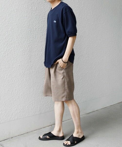 SHIPS / シップス ショート・ハーフ・半端丈パンツ | SHIPS any:〈UVカット〉FUTURE LINEN CANVAS リネンライク イージー ショーツ◆ | 詳細17