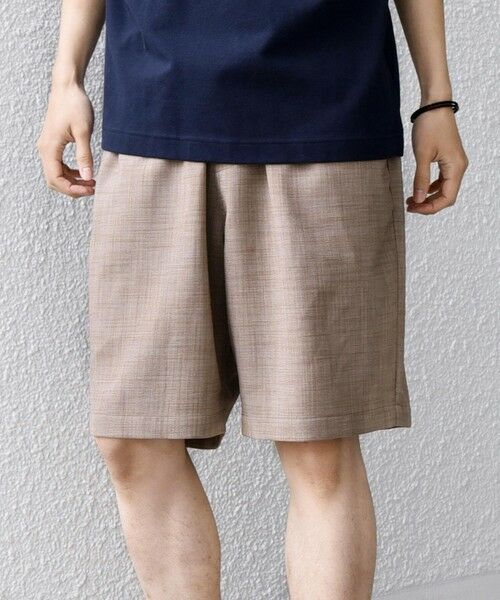 SHIPS / シップス ショート・ハーフ・半端丈パンツ | SHIPS any:〈UVカット〉FUTURE LINEN CANVAS リネンライク イージー ショーツ◆ | 詳細18