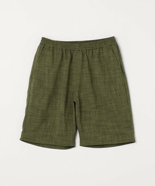 SHIPS / シップス ショート・ハーフ・半端丈パンツ | SHIPS any:〈UVカット〉FUTURE LINEN CANVAS リネンライク イージー ショーツ◆ | 詳細28