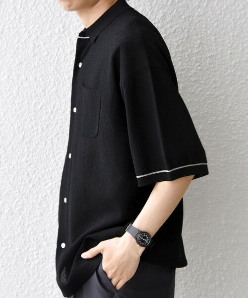 SHIPS / シップス シャツ・ブラウス | SHIPS any:〈手洗い可能〉TEXBRID(R) ドライタッチ サマー ニット シャツ◆ | 詳細4