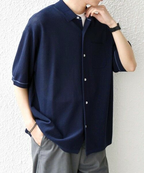 SHIPS / シップス シャツ・ブラウス | SHIPS any:〈手洗い可能〉TEXBRID(R) ドライタッチ サマー ニット シャツ◆ | 詳細19