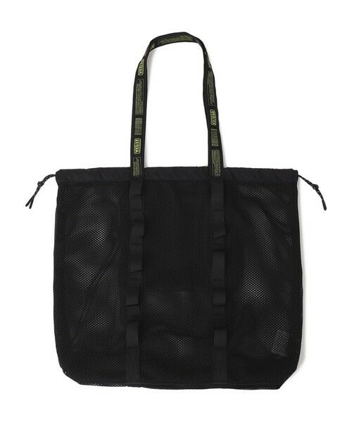 SHIPS / シップス トートバッグ | WEEKENDER: メッシュ トートバッグ（ブラック）