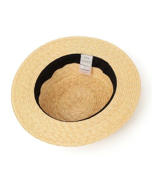 SHIPS / シップス ハット | SHIPS any: ショートブリム ストロー ボーター ハット | 詳細4