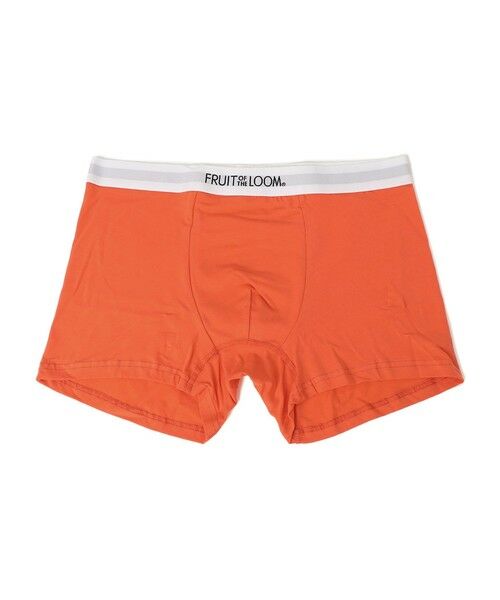 SHIPS / シップス ボクサーパンツ・ブリーフ | FRUIT OF THE LOOM: ベーシック ボクサー パンツ（オレンジ）