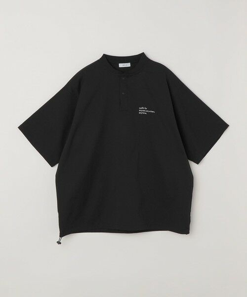 SHIPS / シップス Tシャツ | 【WEB限定】SHIPS any:〈吸水速乾/UVカット〉ドライタッチ ヘンリーネック Tシャツ+イージーショーツ+パッカブルバッグ 3点セット◇ | 詳細13