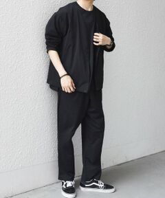 SHIPS / シップス Tシャツ | 【WEB限定】SHIPS any:〈吸水速乾/UVカット〉3点セットアップ  Tシャツ＆カーディガン＆パンツ◆