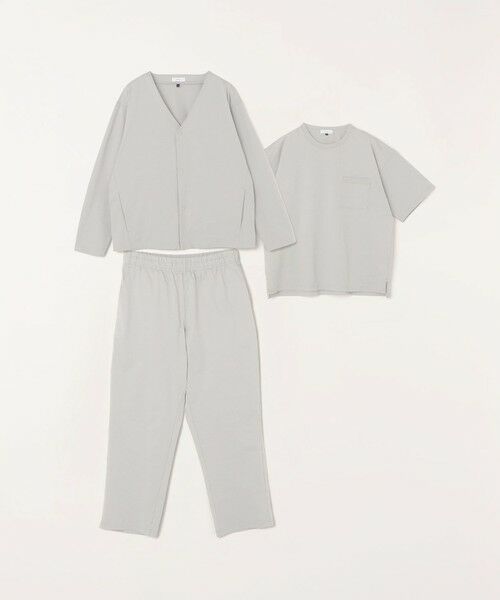 SHIPS / シップス Tシャツ | 【WEB限定】SHIPS any:〈吸水速乾/UVカット〉3点セットアップ  Tシャツ＆カーディガン＆パンツ◆ | 詳細11