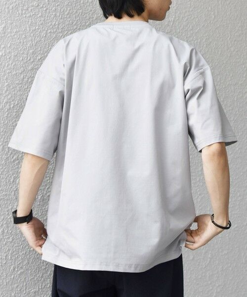 SHIPS / シップス Tシャツ | 【WEB限定】SHIPS any:〈吸水速乾/UVカット〉3点セットアップ  Tシャツ＆カーディガン＆パンツ◆ | 詳細5