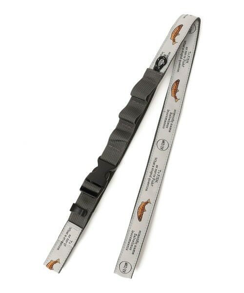 SHIPS / シップス キーホルダー・ストラップ | WEEKENDER: マルチ ウェーブ ベルト（ライトグレー）