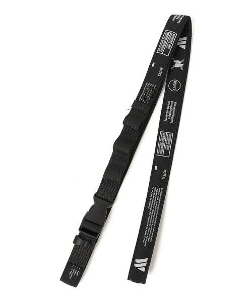 SHIPS / シップス キーホルダー・ストラップ | WEEKENDER: マルチ ウェーブ ベルト（ブラック）