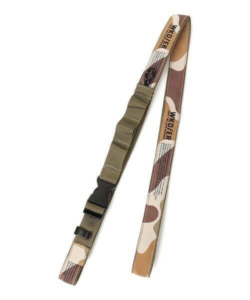 SHIPS / シップス キーホルダー・ストラップ | WEEKENDER: マルチ ウェーブ ベルト（ブラウン）