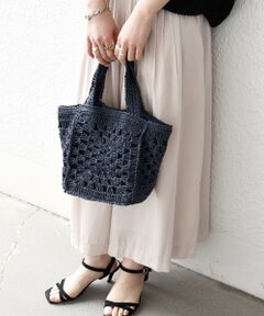 SHIPS / シップス トートバッグ | 《予約》SHIPS any: ペーパー スクエア トート バッグ