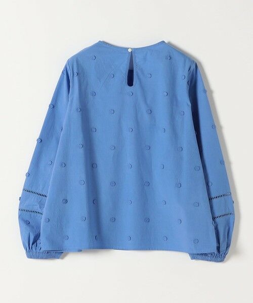 SHIPS / シップス シャツ・ブラウス | 《予約》【WEB限定】SHIPS any:〈洗濯機可能〉フラワー モチーフ ハシゴレース クルーネック ブラウス 2 | 詳細18