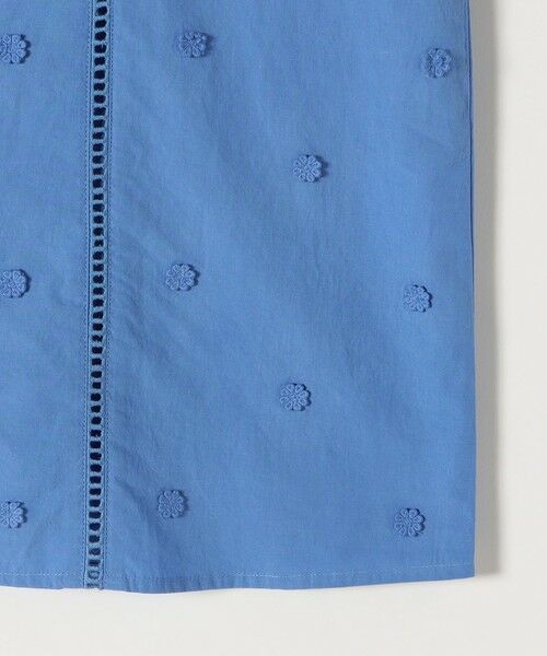 SHIPS / シップス シャツ・ブラウス | 《予約》【WEB限定】SHIPS any:〈洗濯機可能〉フラワー モチーフ ハシゴレース クルーネック ブラウス 2 | 詳細20