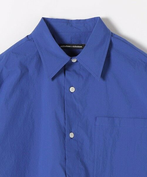 SHIPS / シップス シャツ・ブラウス | nicholson&nicholson:〈手洗い可能〉レギュラーカラー ショート シャツ | 詳細3