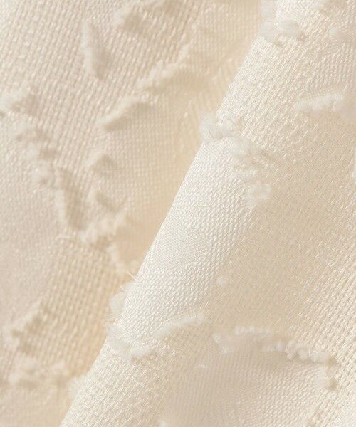 SHIPS / シップス シャツ・ブラウス | SHIPS any:〈洗濯機可能〉カット ジャカード ドロスト フレンチ スリーブ シャツ ブラウス | 詳細10