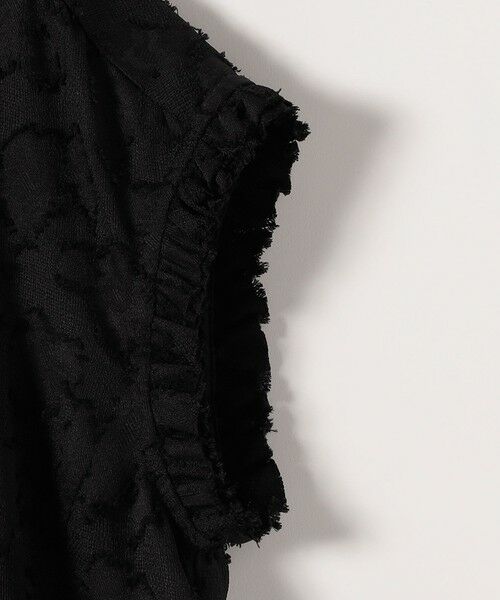 SHIPS / シップス シャツ・ブラウス | SHIPS any:〈洗濯機可能〉カット ジャカード ドロスト フレンチ スリーブ シャツ ブラウス | 詳細26