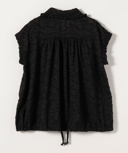 SHIPS / シップス シャツ・ブラウス | SHIPS any:〈洗濯機可能〉カット ジャカード ドロスト フレンチ スリーブ シャツ ブラウス | 詳細27