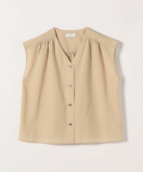 SHIPS / シップス シャツ・ブラウス | 《予約》SHIPS any:〈洗濯機可能〉Vネック フレンチ ギャザー ブラウス | 詳細8