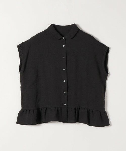 SHIPS / シップス シャツ・ブラウス | 《予約》SHIPS any:〈洗濯機可能〉カラミ フレンチ スリーブ ペプラム シャツ ブラウス | 詳細21