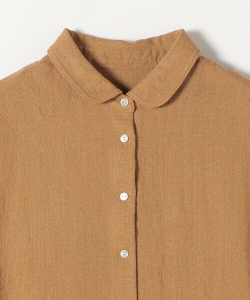 SHIPS / シップス シャツ・ブラウス | 《予約》SHIPS any:〈洗濯機可能〉カラミ フレンチ スリーブ ペプラム シャツ ブラウス | 詳細30