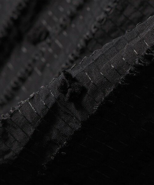 SHIPS / シップス シャツ・ブラウス | 《予約》SHIPS any:〈洗濯機可能〉ドット ジャカード フリル ノースリーブ シャツ ブラウス | 詳細21