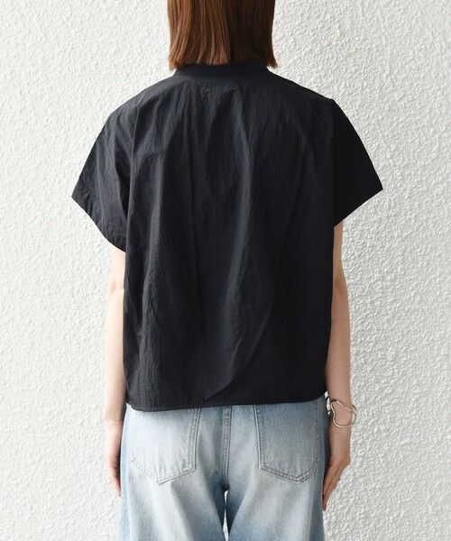 SHIPS / シップス シャツ・ブラウス | 《予約》SHIPS any:〈多機能/洗濯機可能〉シェルテック ドルマン バンド カラー シャツ | 詳細10