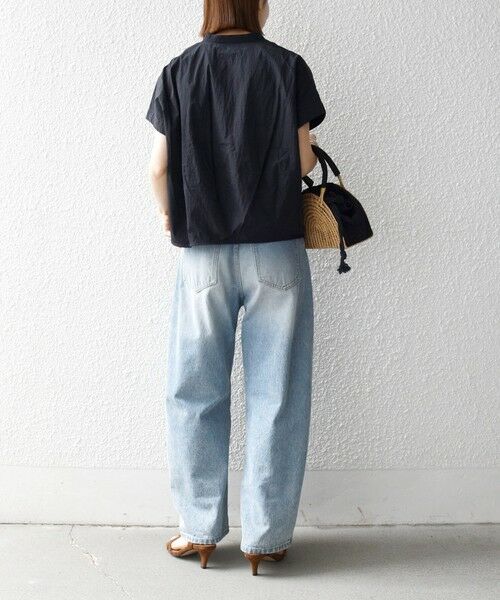 SHIPS / シップス シャツ・ブラウス | 《予約》SHIPS any:〈多機能/洗濯機可能〉シェルテック ドルマン バンド カラー シャツ | 詳細2