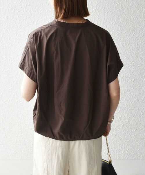 SHIPS / シップス シャツ・ブラウス | 《予約》SHIPS any:〈多機能/洗濯機可能〉シェルテック ドルマン バンド カラー シャツ | 詳細16