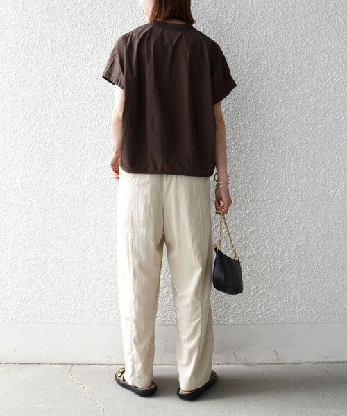 SHIPS / シップス シャツ・ブラウス | 《予約》SHIPS any:〈多機能/洗濯機可能〉シェルテック ドルマン バンド カラー シャツ | 詳細13