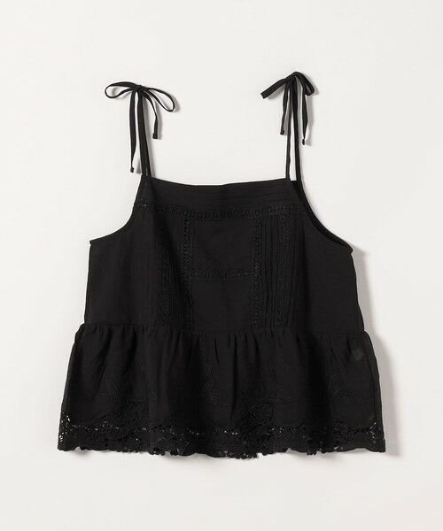 SHIPS / シップス シャツ・ブラウス | 《予約》SHIPS any:〈手洗い可能〉コットン レース ヘム キャミソール | 詳細16