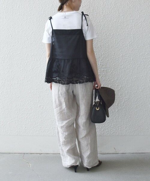 SHIPS / シップス シャツ・ブラウス | 《予約》SHIPS any:〈手洗い可能〉コットン レース ヘム キャミソール | 詳細11