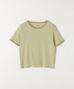 SHIPS / シップス Tシャツ | Healthknit:〈洗濯機可能〉リブ ボーダー TEE