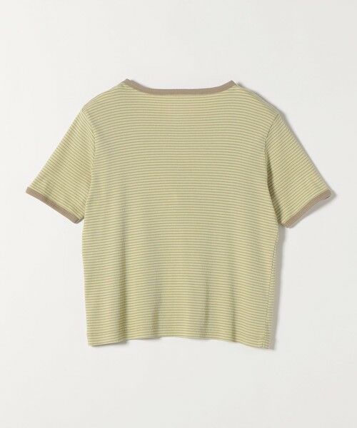 SHIPS / シップス Tシャツ | Healthknit:〈洗濯機可能〉リブ ボーダー TEE | 詳細8