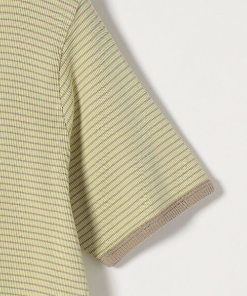 SHIPS / シップス Tシャツ | Healthknit:〈洗濯機可能〉リブ ボーダー TEE | 詳細10