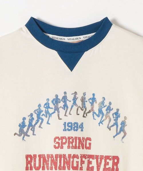 SHIPS / シップス Tシャツ | VITALSIGN:〈洗濯機可能〉プリント TEE | 詳細4