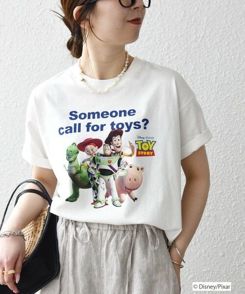 SHIPS / シップス Tシャツ | SHIPS any:〈洗濯機可能〉TOYSTORY/トイ・ストーリー/ プリント ロゴ TEE | 詳細4