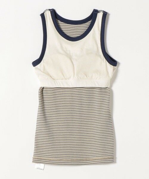 SHIPS / シップス その他インナー・ルームウェア | Healthknit:〈洗濯機可能〉カップ付き リブ ボーダー タンクトップ | 詳細5