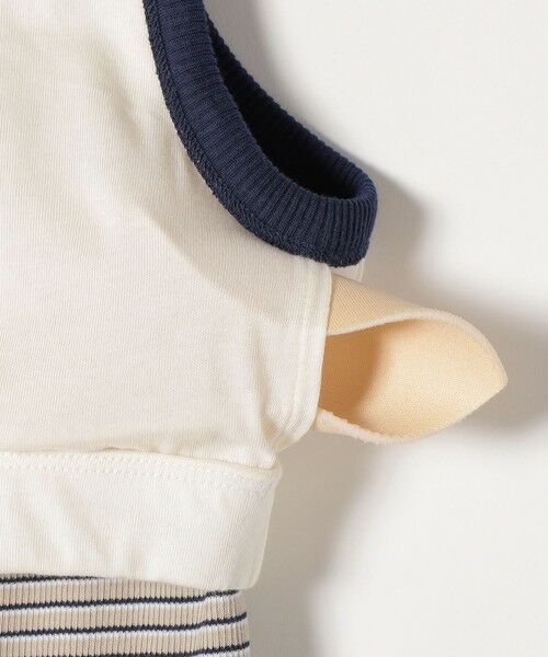 SHIPS / シップス その他インナー・ルームウェア | Healthknit:〈洗濯機可能〉カップ付き リブ ボーダー タンクトップ | 詳細6