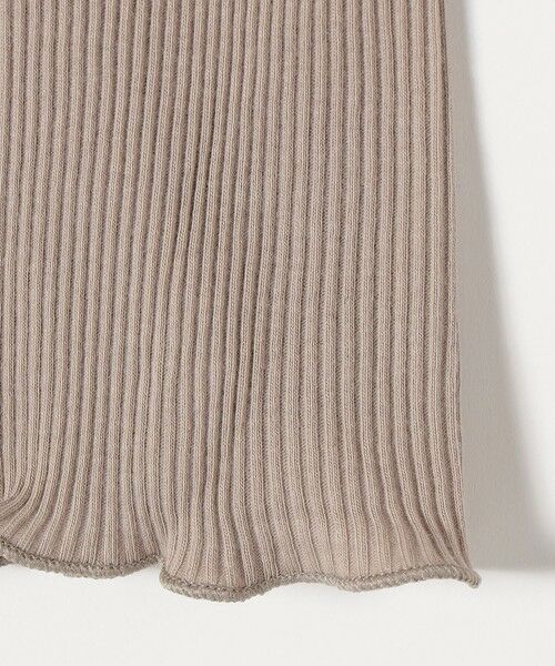 SHIPS / シップス キャミソール・チューブトップ | BASIC COTTON:〈洗濯機可能〉フリル リブ キャミソール | 詳細6