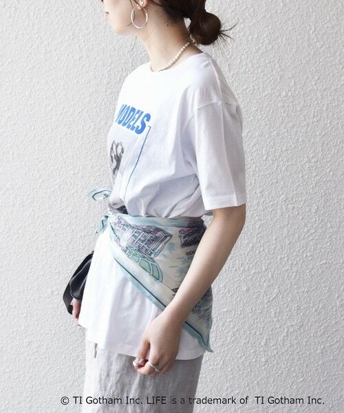 SHIPS / シップス Tシャツ | GOOD ROCK SPEED:〈洗濯機可能〉LPC ロゴ フォト プリント TEE | 詳細4