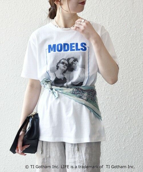 SHIPS / シップス Tシャツ | GOOD ROCK SPEED:〈洗濯機可能〉LPC ロゴ フォト プリント TEE | 詳細7