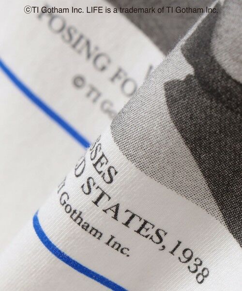 SHIPS / シップス Tシャツ | GOOD ROCK SPEED:〈洗濯機可能〉LPC ロゴ フォト プリント TEE | 詳細1