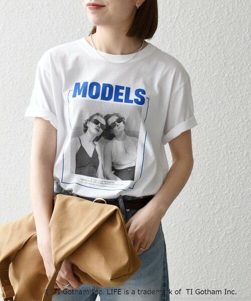 SHIPS / シップス Tシャツ | GOOD ROCK SPEED:〈洗濯機可能〉LPC ロゴ フォト プリント TEE | 詳細7