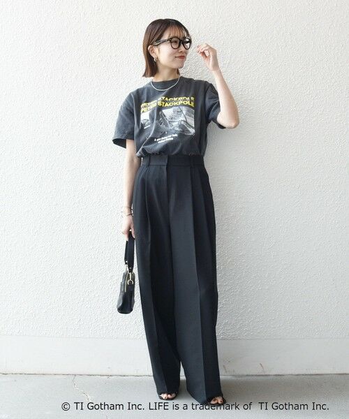 SHIPS / シップス Tシャツ | GOOD ROCK SPEED:〈洗濯機可能〉LPC ロゴ フォト プリント TEE | 詳細10