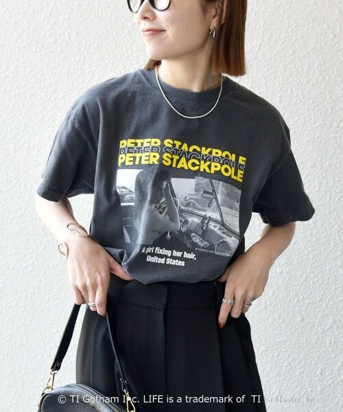 SHIPS / シップス Tシャツ | GOOD ROCK SPEED:〈洗濯機可能〉LPC ロゴ フォト プリント TEE | 詳細23